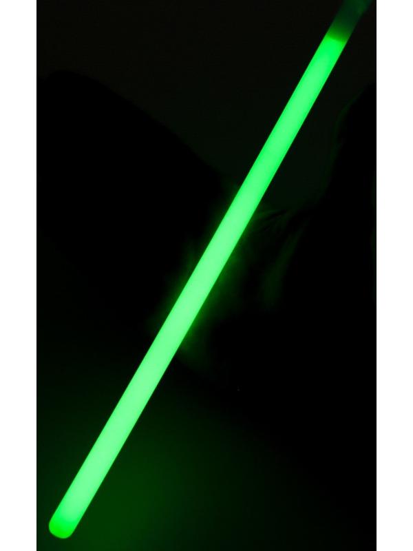 Неоновые светящиеся палочки, набор 3 шт., зеленый, 30 см