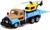 Грузовик металлический «Эвакуатор», с машинкой, цвет МИКС