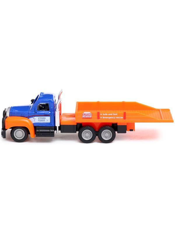 Грузовик металлический «Эвакуатор», с машинкой, цвет МИКС