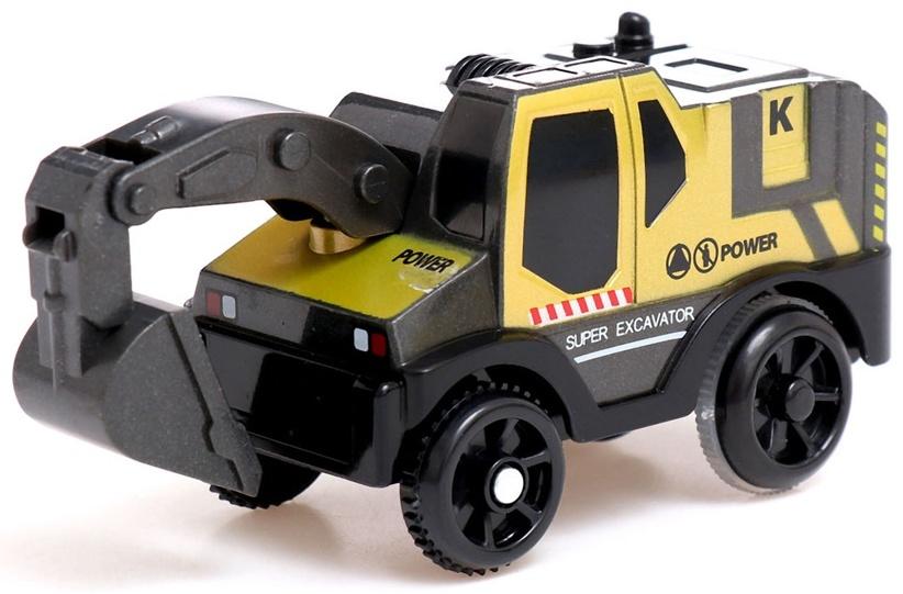 Автотрек «Стройка», с машинкой, краном и фигурками, работает от батареек