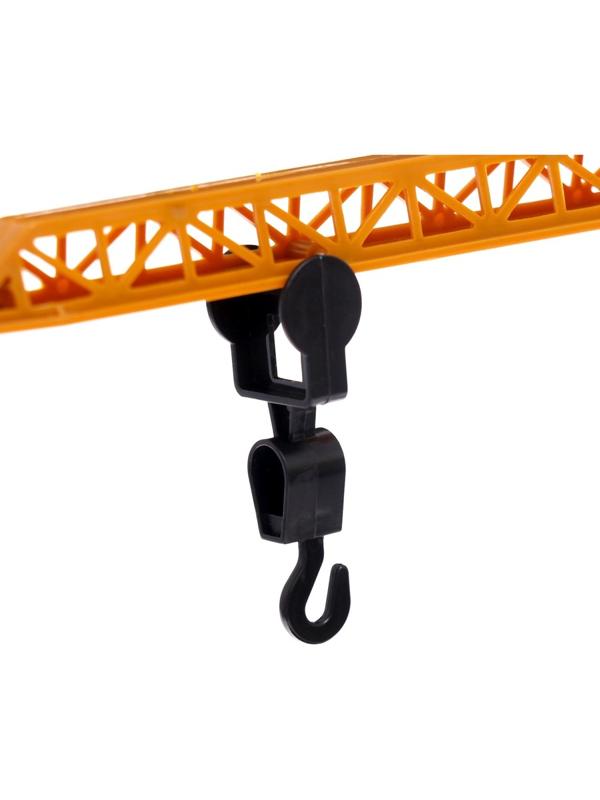 Автотрек «Стройка», с машинкой, краном и фигурками, работает от батареек