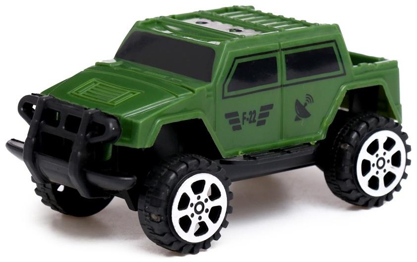 Джип «Армия», инерционный, цвет МИКС