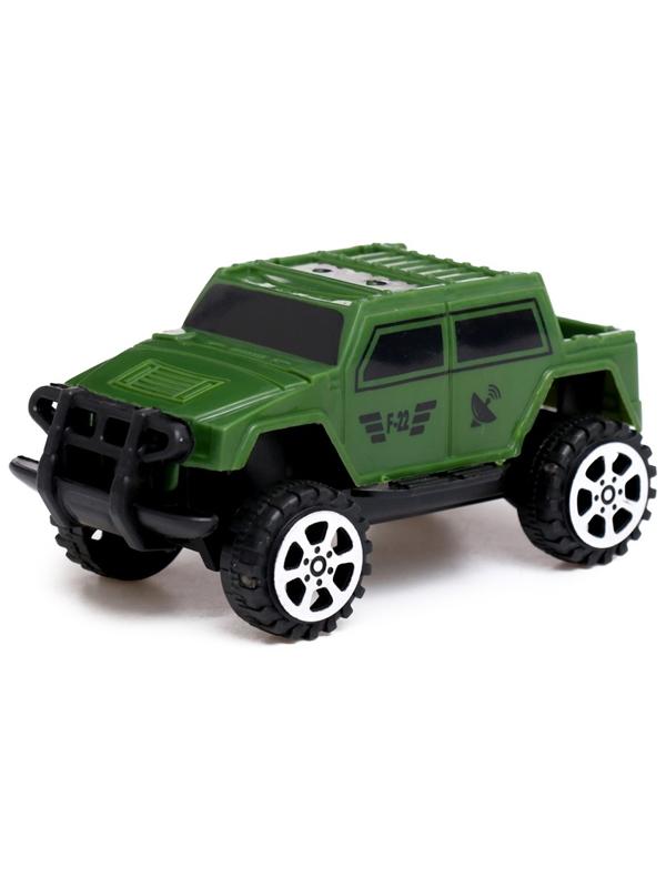 Джип «Армия», инерционный, цвет МИКС