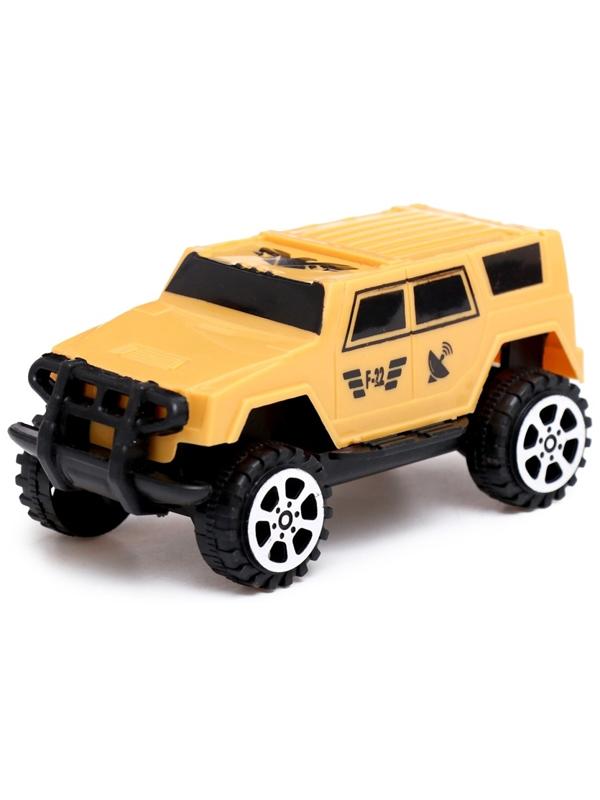 Джип «Армия», инерционный, цвет МИКС
