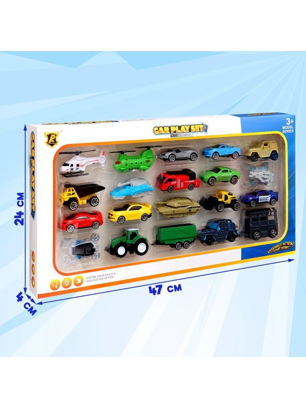 Набор машин «Рейсер», 20 шт. в наборе