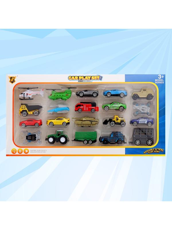 Набор машин «Рейсер», 20 шт. в наборе