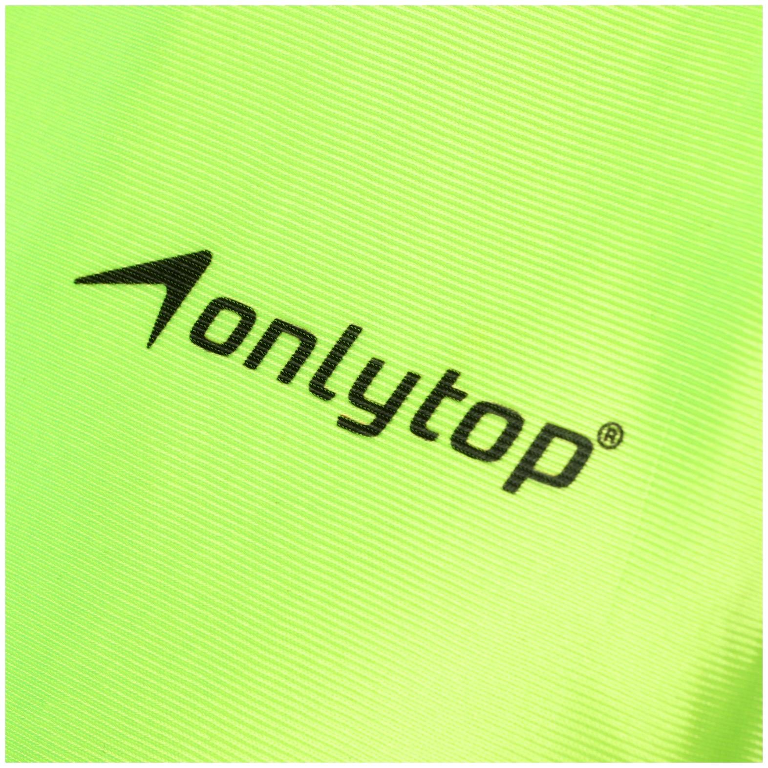 Манишка футбольная на резинке ONLYTOP, р. 50-56, цвет зелёный