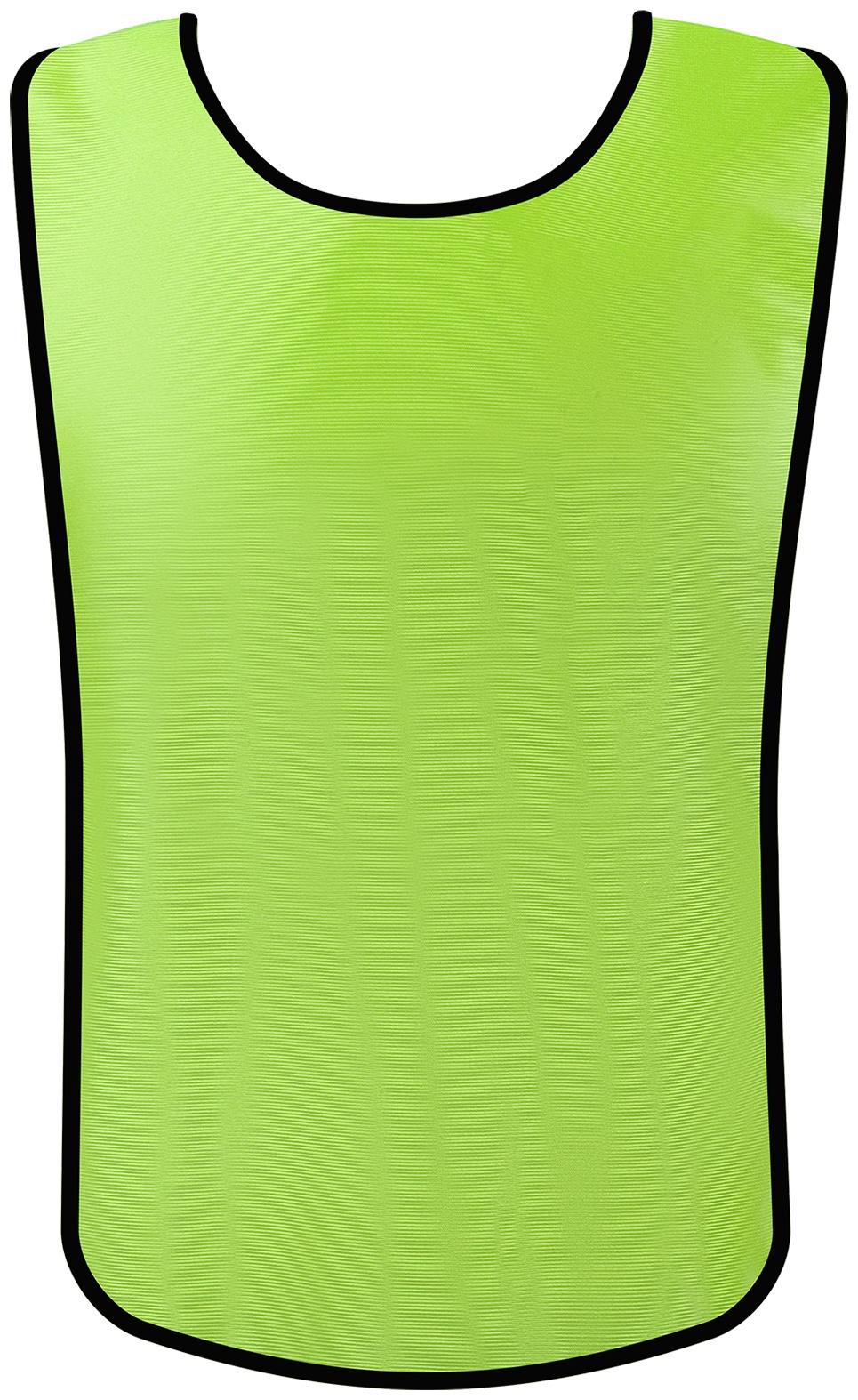 Манишка футбольная на резинке ONLYTOP, р. 50-56, цвет зелёный