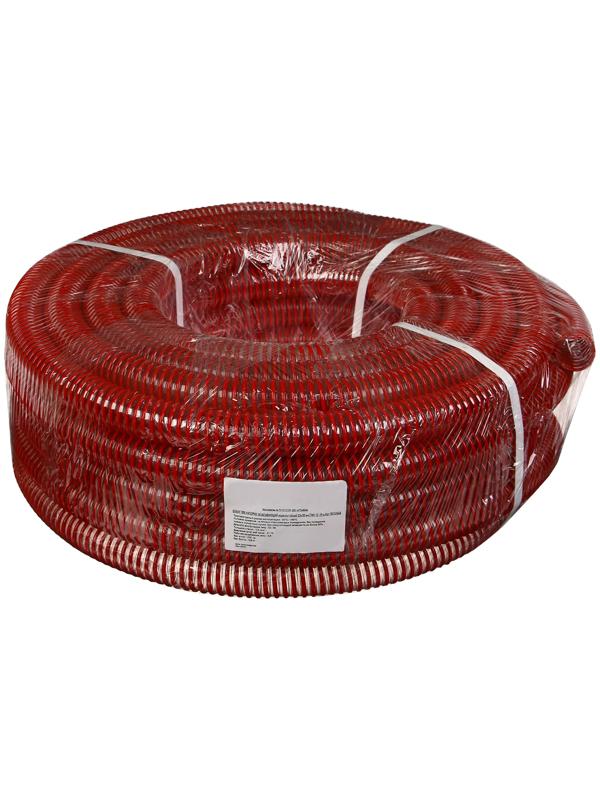 Шланг напорно-всасывающий, ПВХ, со спиралью, 32 мм, 25 м, армированный