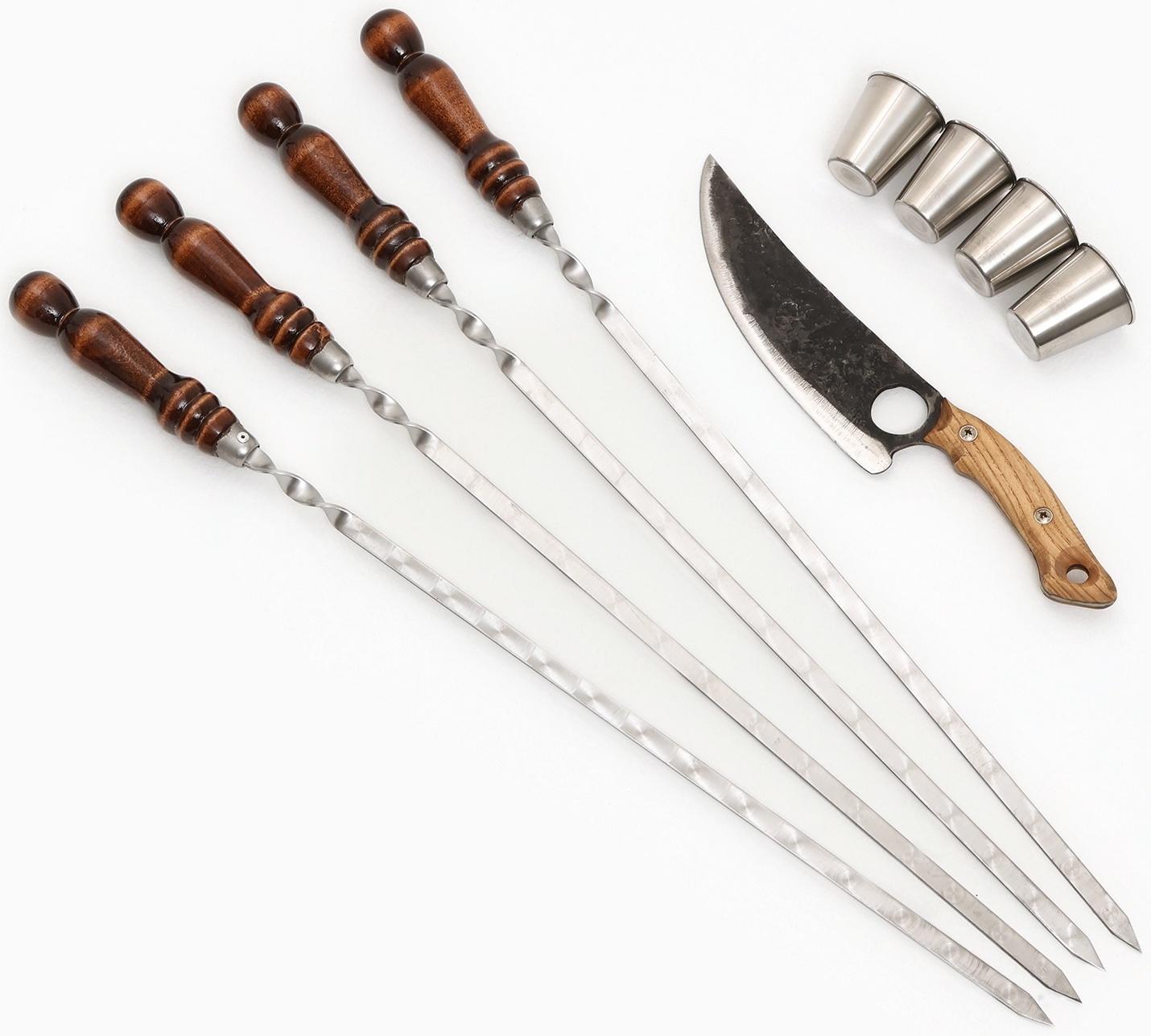 Набор с шампурами подарочный «Орёл», в кейсе