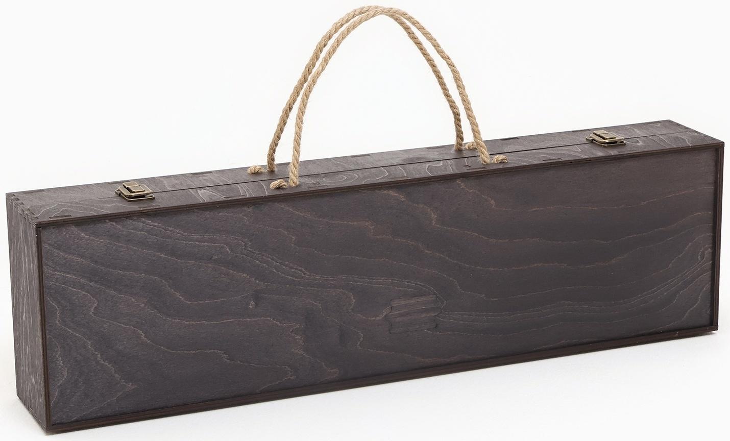 Набор с шампурами подарочный «Орёл», с топором, в кейсе