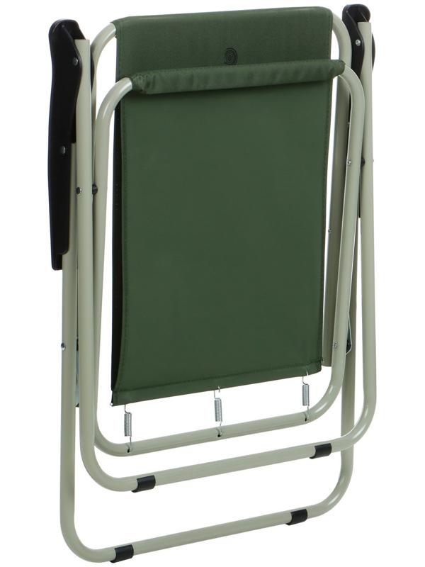 Кресло maclay, складное, 47 х 52 х 75 см, до 100 кг, цвет зелёный
