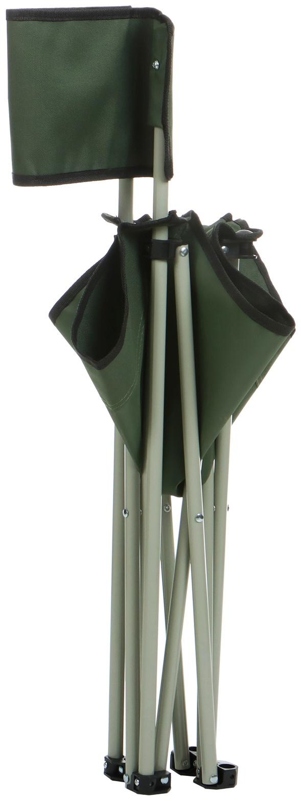 Кресло складное, 50 х 50 х 80 см, до 100 кг, цвет зелёный