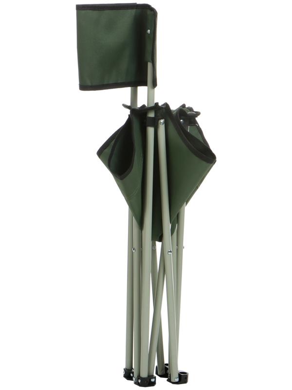 Кресло складное, 50 х 50 х 80 см, до 100 кг, цвет зелёный