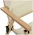 Кресло складное, 53 х 47 х 63 см, до 120 кг, цвет бежевый