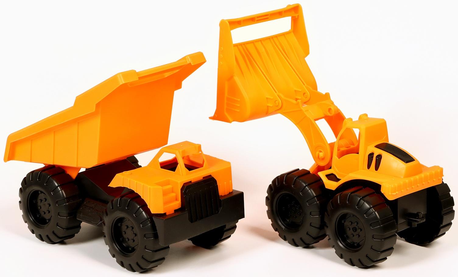 Самосвал в прицепом, 42 см