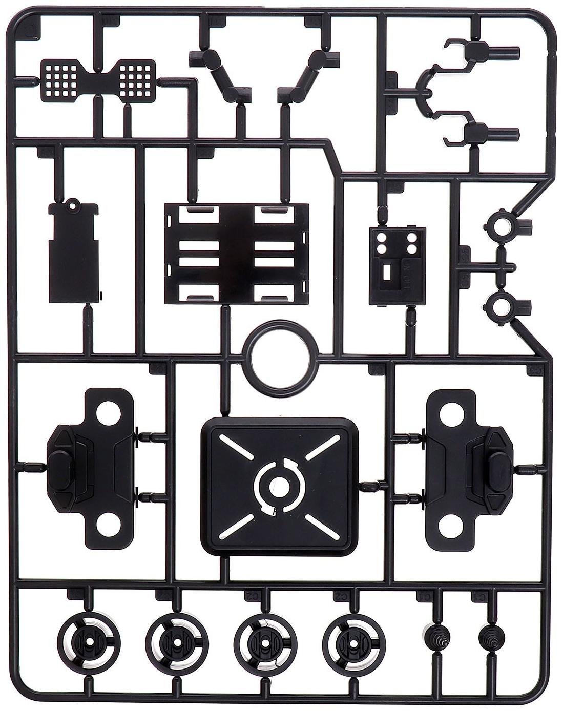 Электронный конструктор «Космобот», 2 в 1, радиоуправляемый, на батарейках, 82 детали