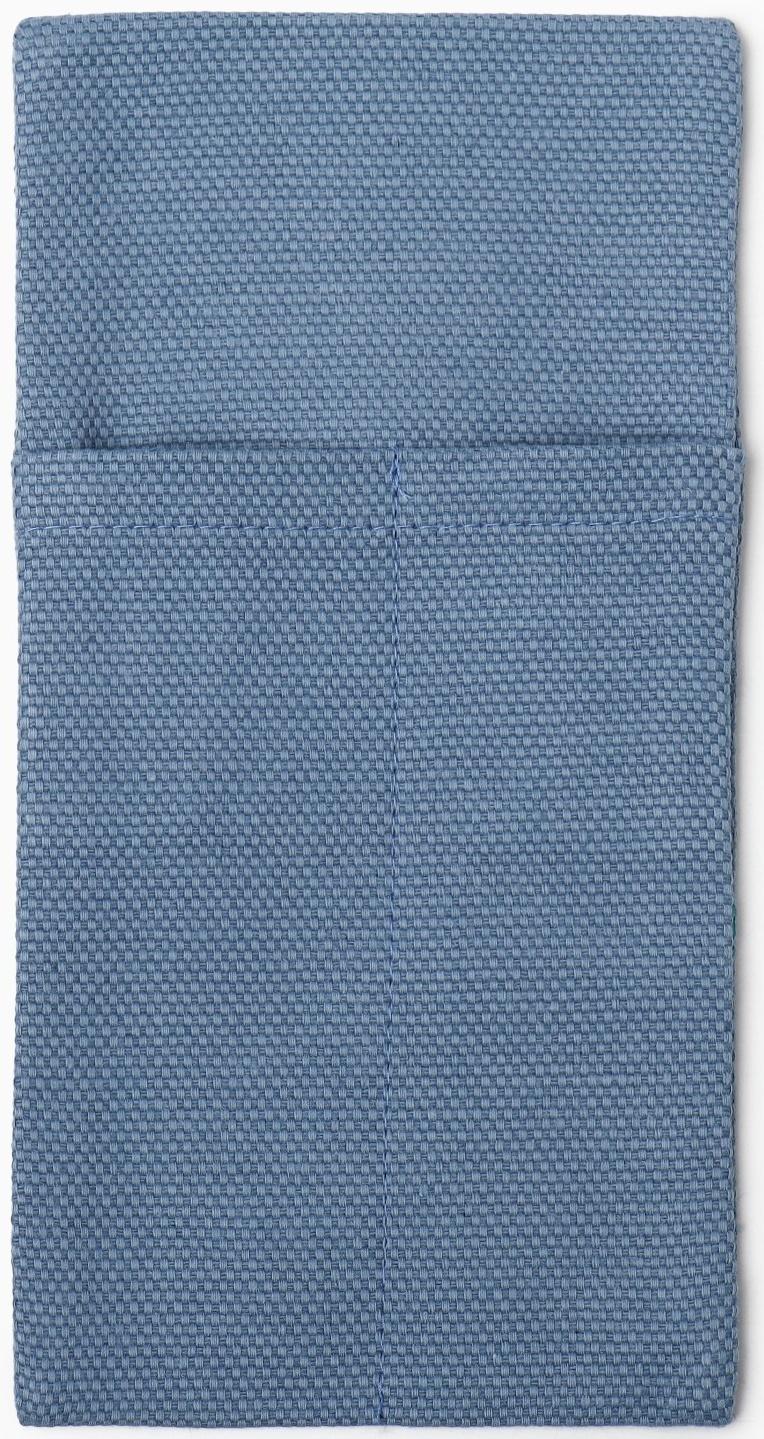 Набор конвертов для приборов Home collection blue-2 шт, 22х10см, 56%лён, 44%хл