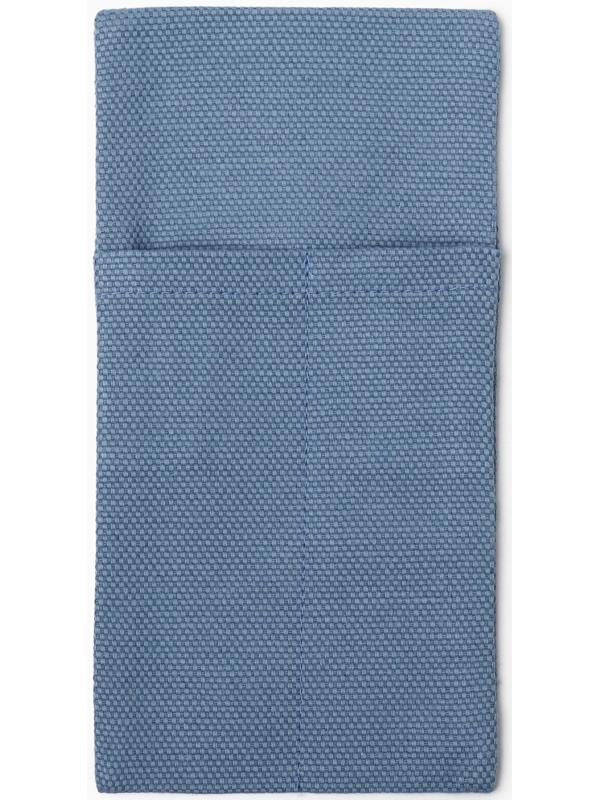 Набор конвертов для приборов Home collection blue-2 шт, 22х10см, 56%лён, 44%хл