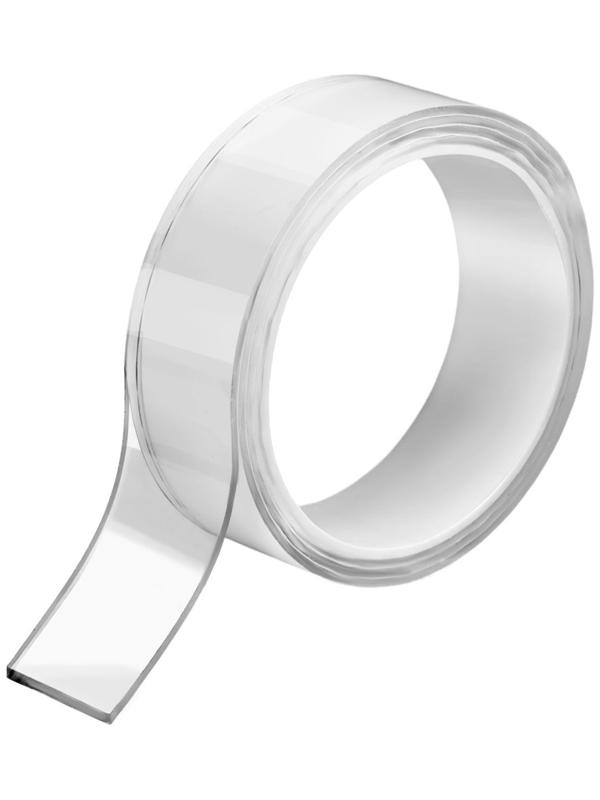 Двусторонняя самоклеящаяся лента ЛОМ, 2×30 мм × 1 м