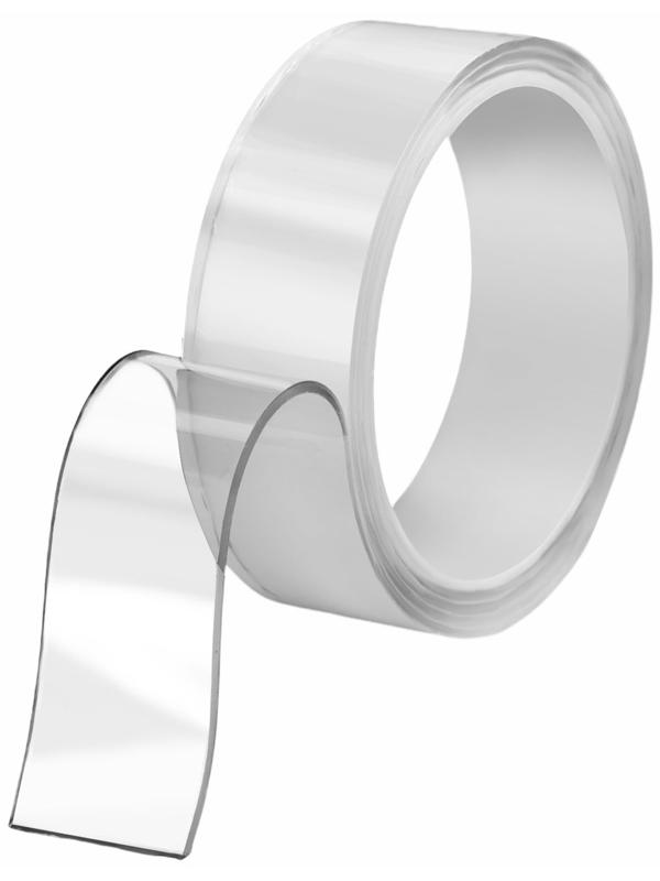 Двусторонняя самоклеящаяся лента ЛОМ, 2×30 мм × 1 м