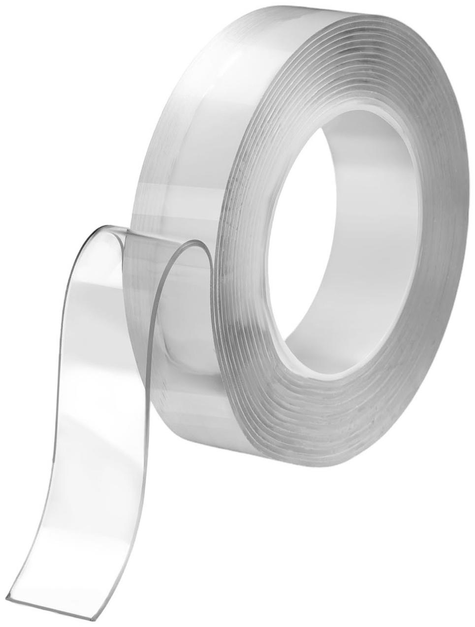 Двусторонняя самоклеящаяся лента ЛОМ, 2×30 мм × 5 м