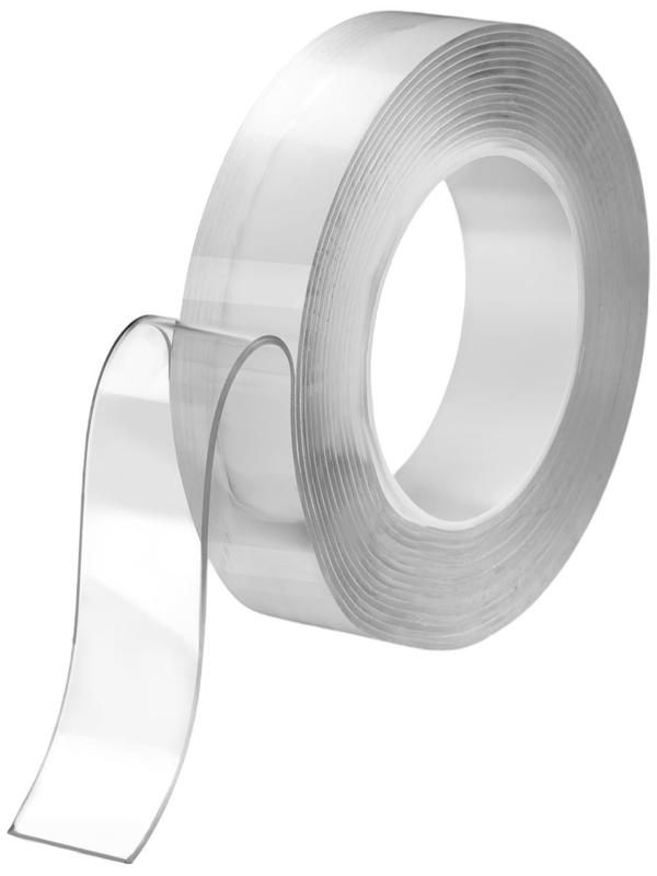 Двусторонняя самоклеящаяся лента ЛОМ, 2×30 мм × 5 м