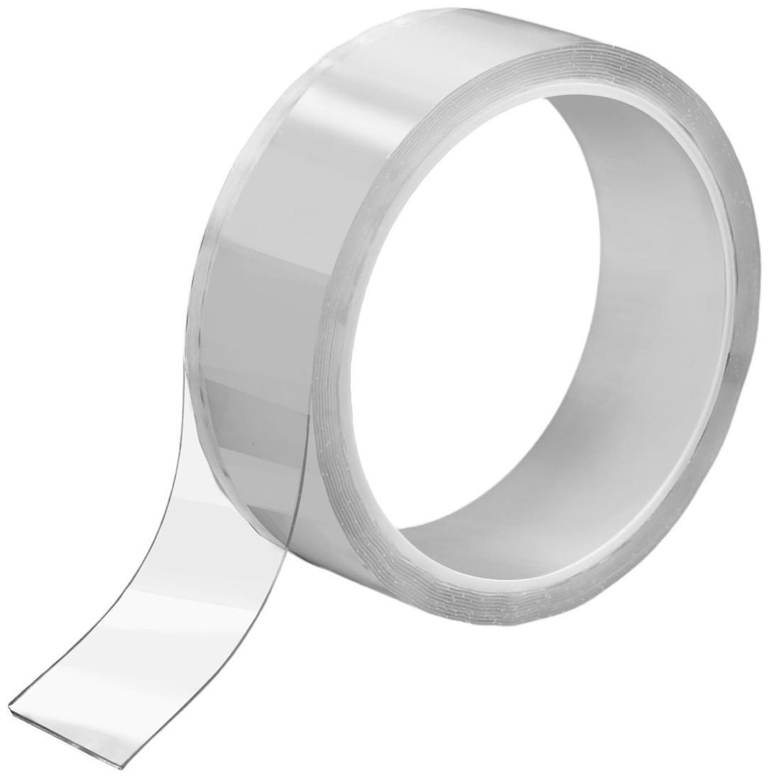 Двусторонняя самоклеящаяся лента ЛОМ, 0.6×30 мм × 3 м