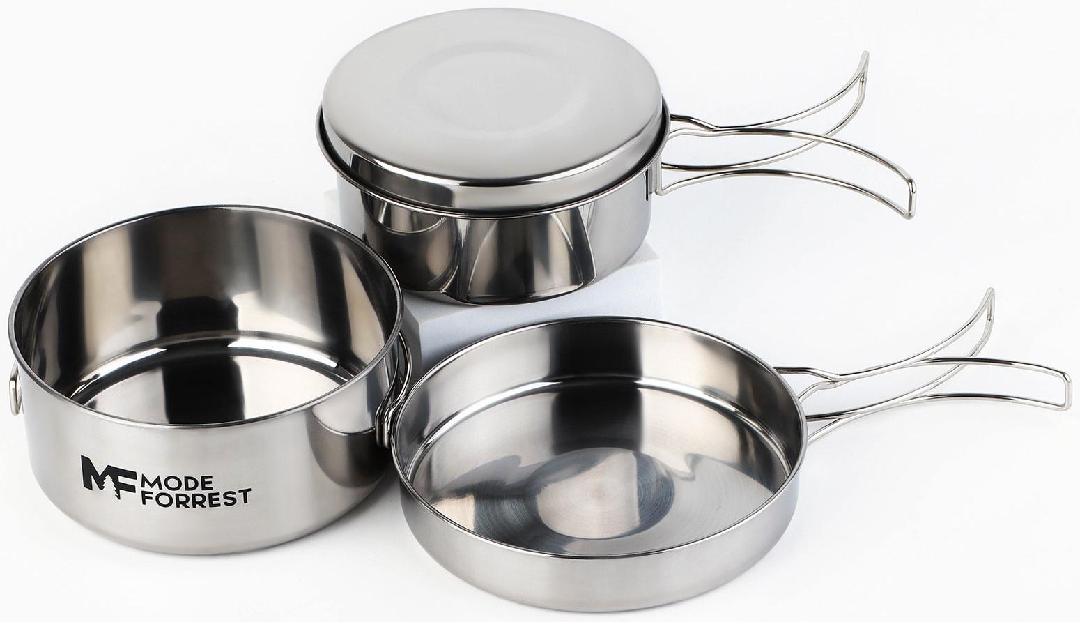 Подарочный набор посуды для похода «В поход», 4 предмета