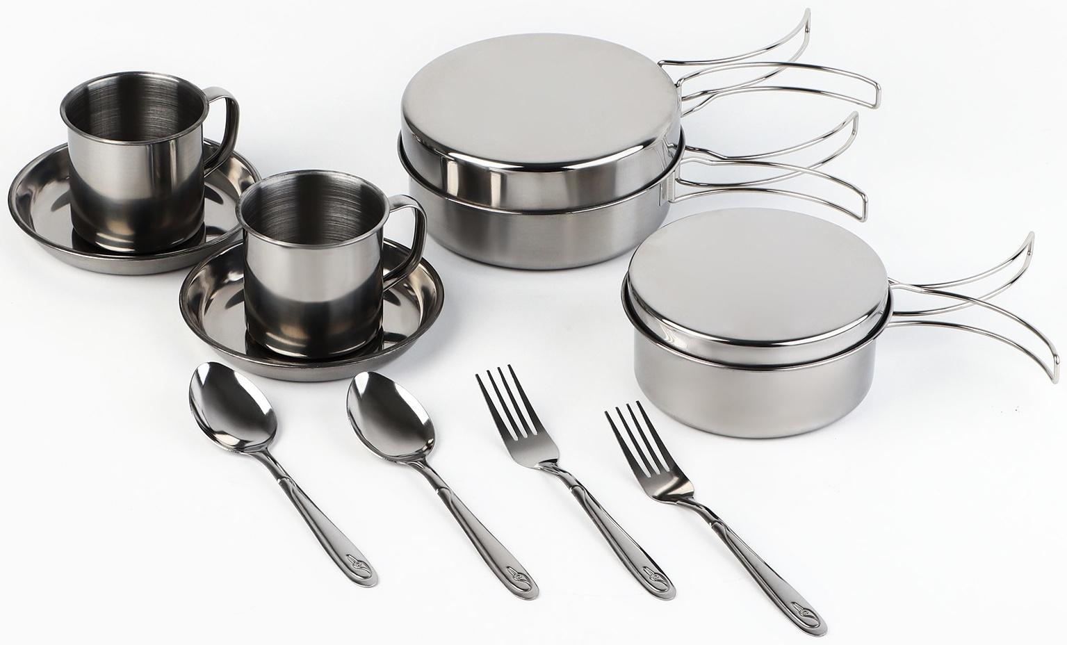 Подарочный набор посуды для похода MODE FORREST, 12 предметов