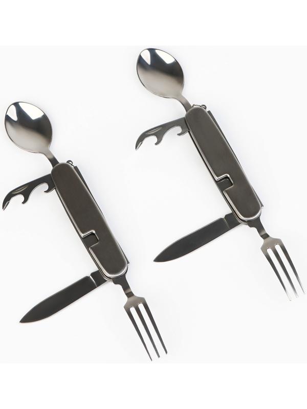 Подарочный набор посуды для похода «Душа поёт», 13 предметов