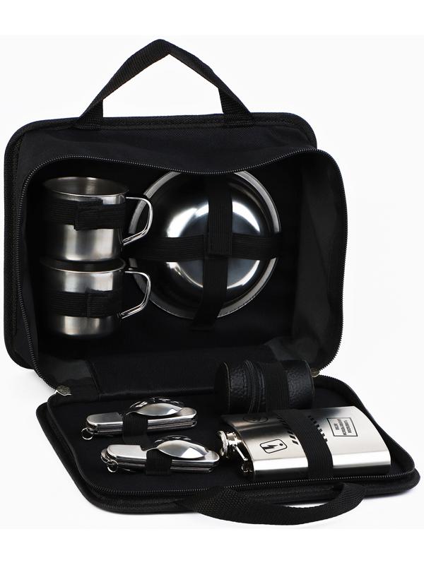 Подарочный набор посуды для похода «Стратегический запас», 13 предметов