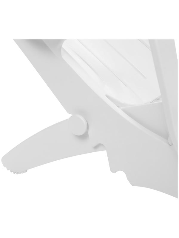 Шезлонг пластиковый, 94 х 65 х 80 см, белый