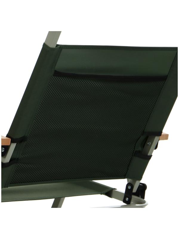 Кресло складное maclay, 55 х 50 х 78 см, до 120 кг, цвет зелёный