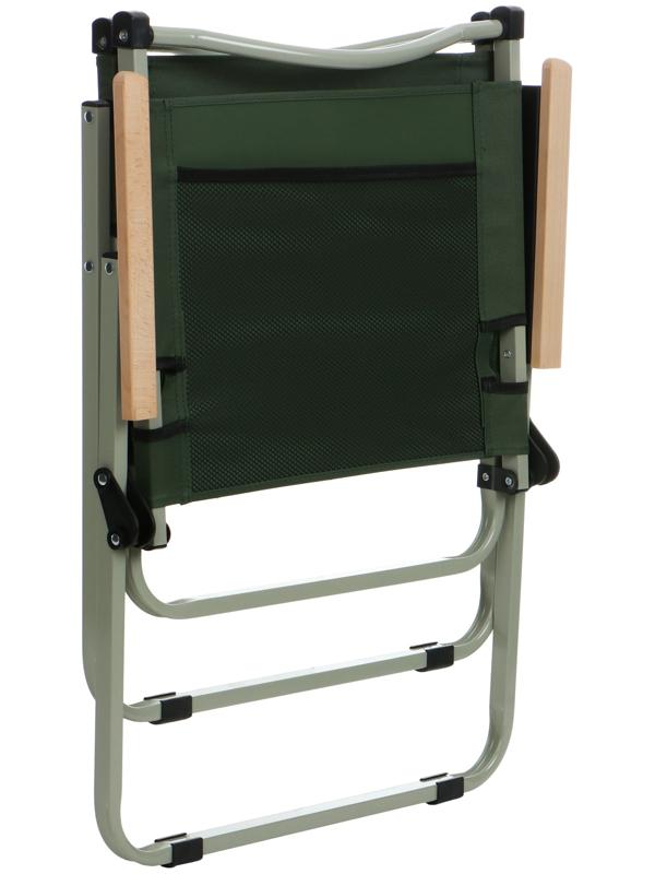 Кресло складное maclay, 55 х 50 х 78 см, до 120 кг, цвет зелёный