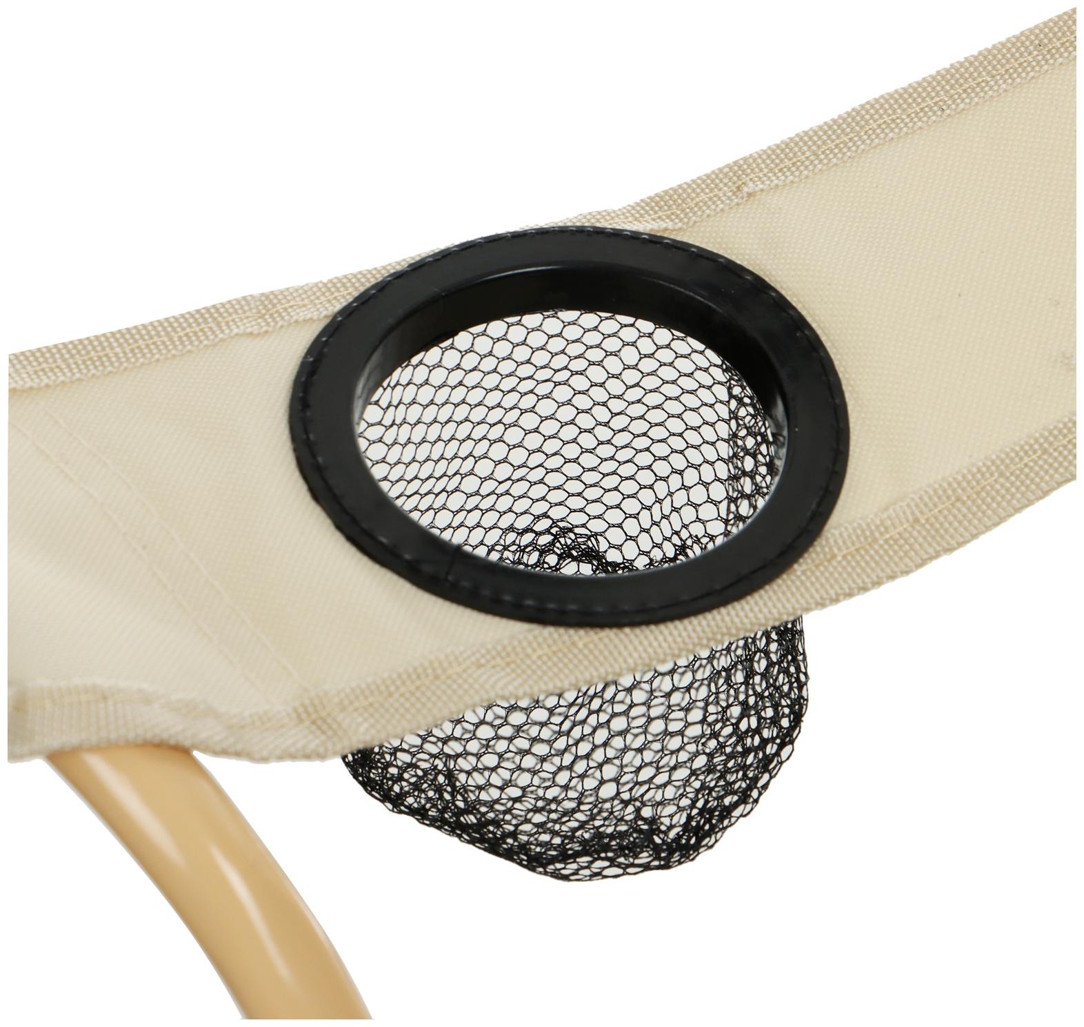 Кресло складное maclay, с подстаканником, 48 х 48 х 76 см, до 100 кг, цвет бежевый