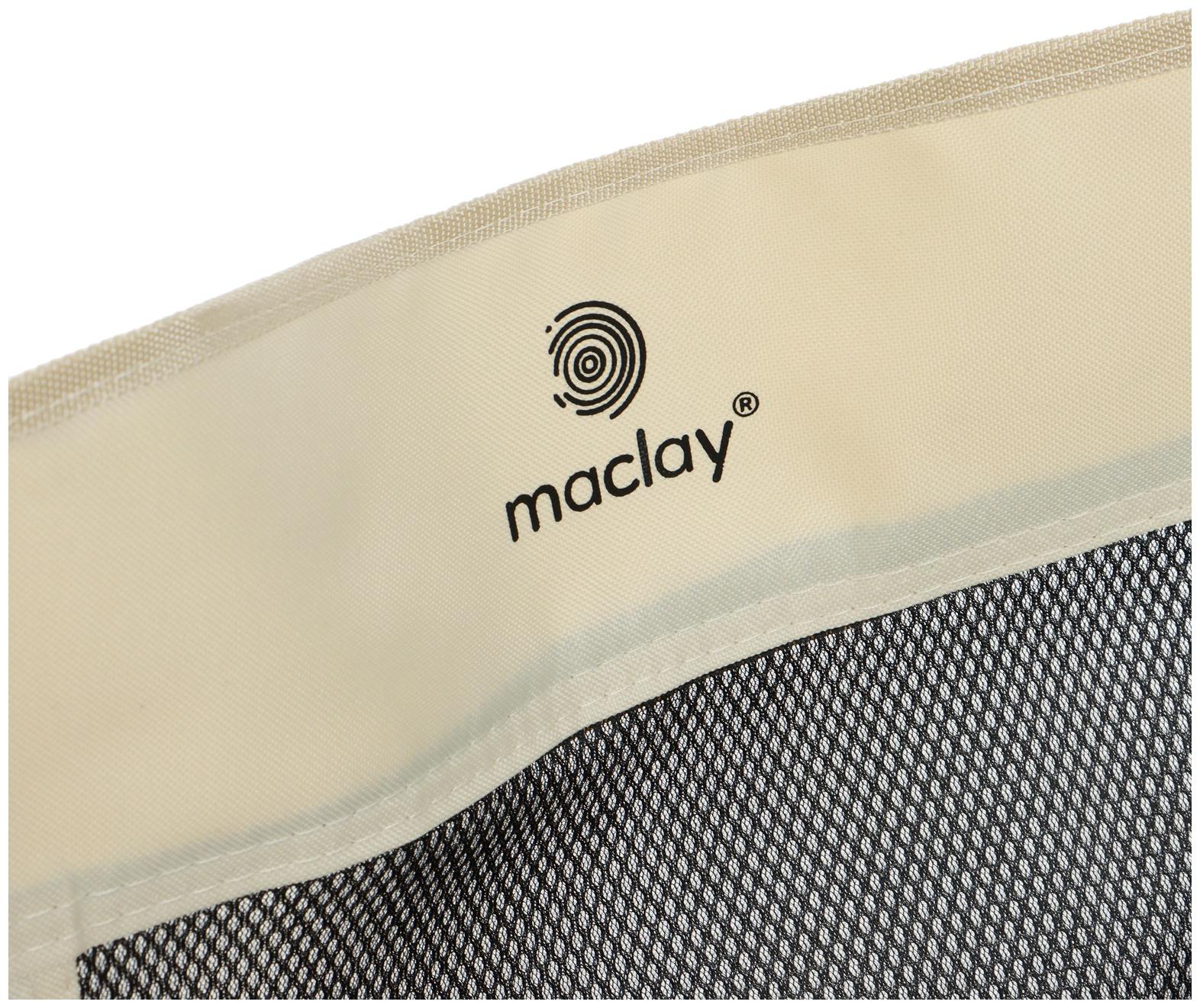 Кресло складное maclay, с подстаканником, 48 х 48 х 76 см, до 100 кг, цвет бежевый