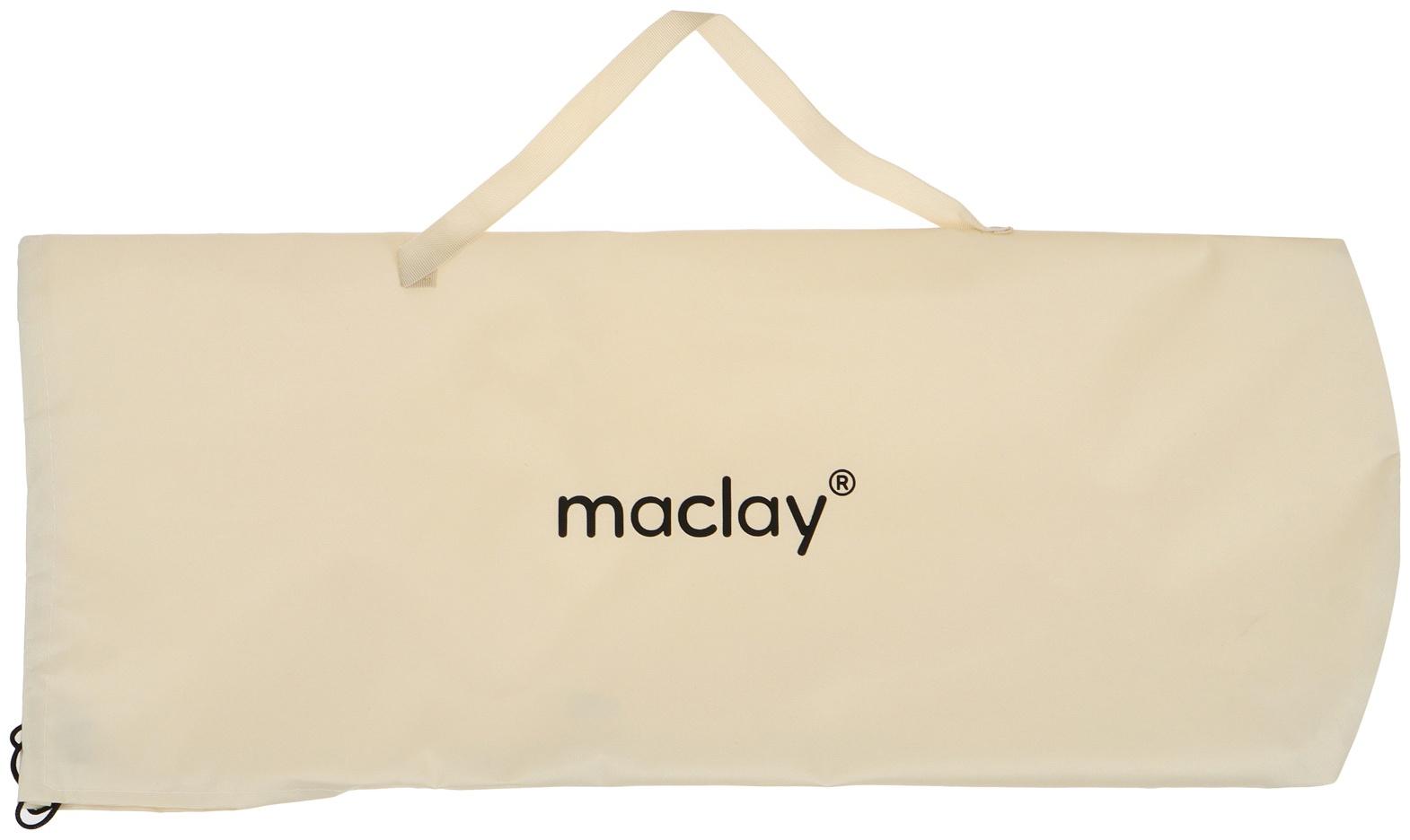 Кресло складное maclay, 65 х 58 х 66 см, до 120 кг, цвет бежевый