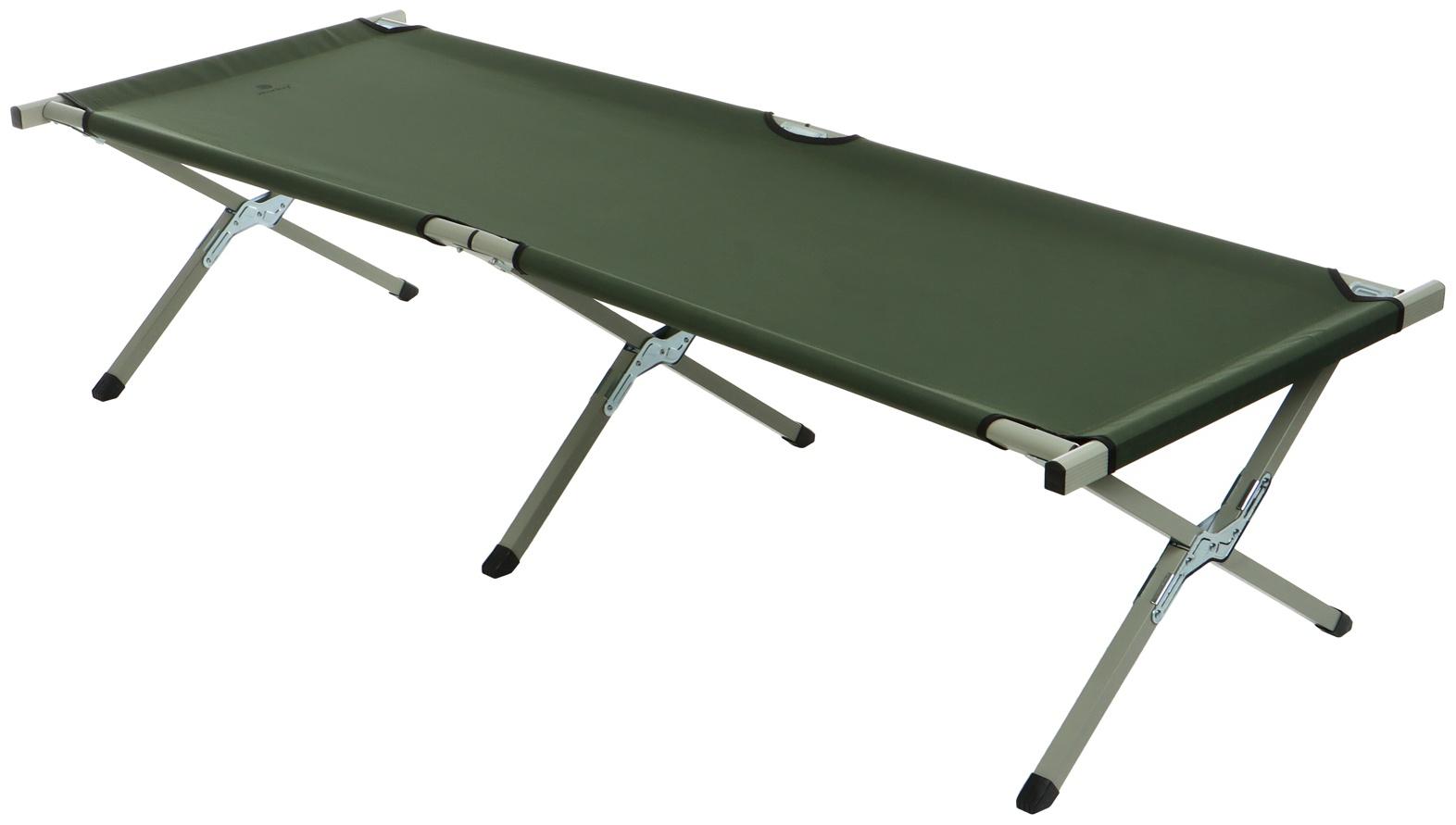 Раскладушка maclay, складная, 184 х 59 х 40 см, до 120 кг, цвет зелёный