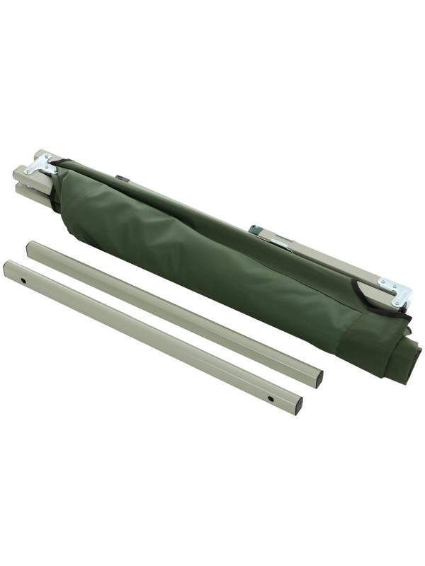 Раскладушка maclay, складная, 184 х 59 х 40 см, до 120 кг, цвет зелёный