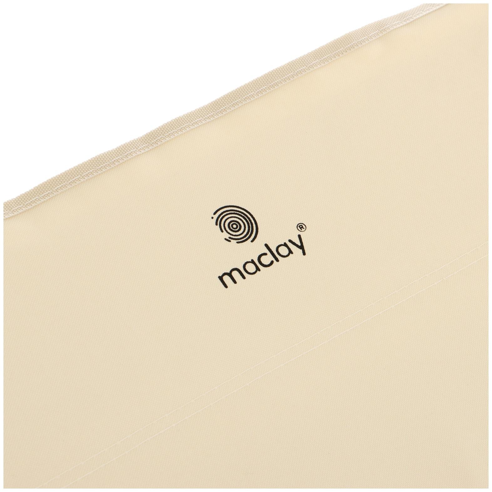 Раскладушка maclay, складная, 190 х 71 х 38 см, до 120 кг, цвет бежевый