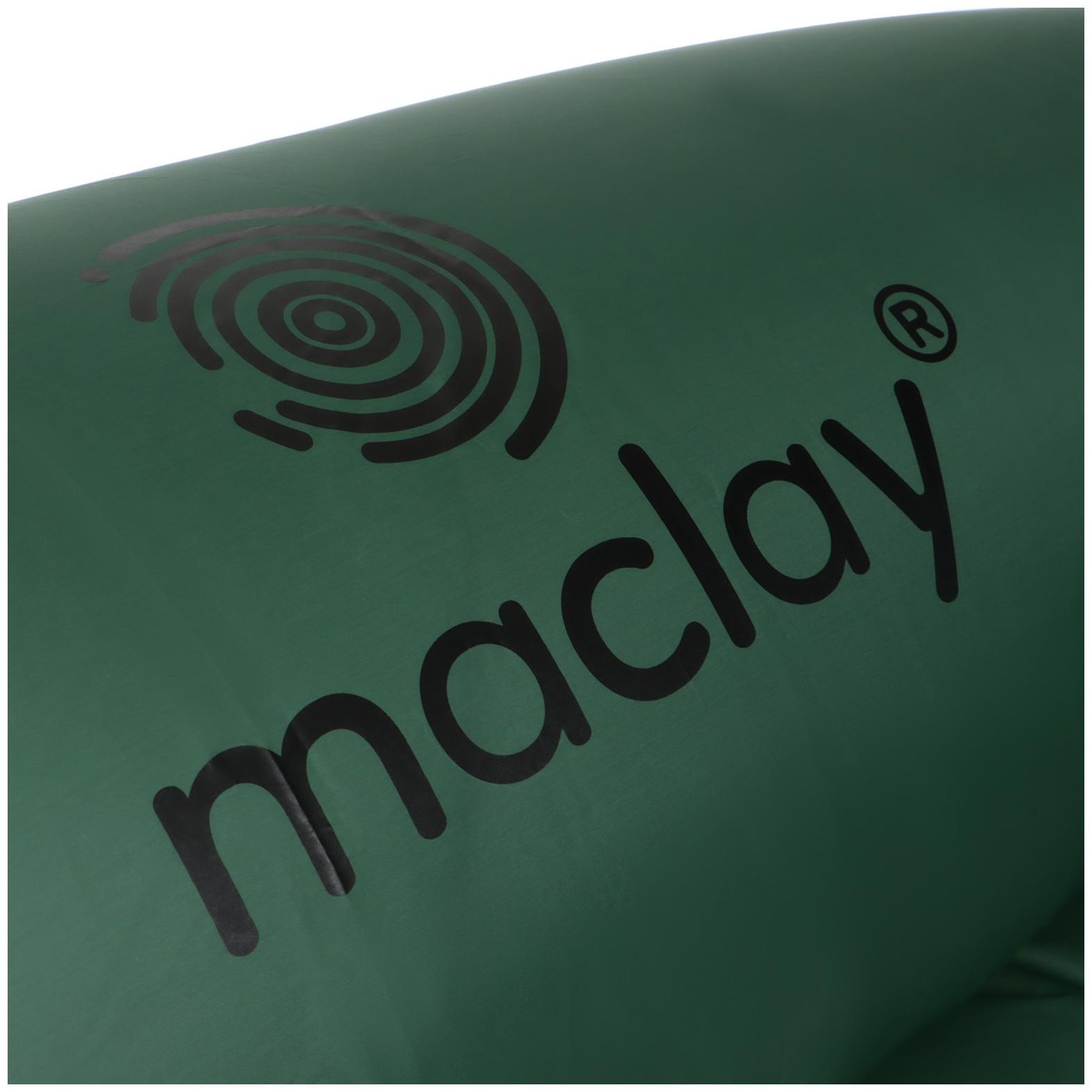 Надувной диван maclay, 210Т, 210 х 70 х 45 см, цвет оливковый