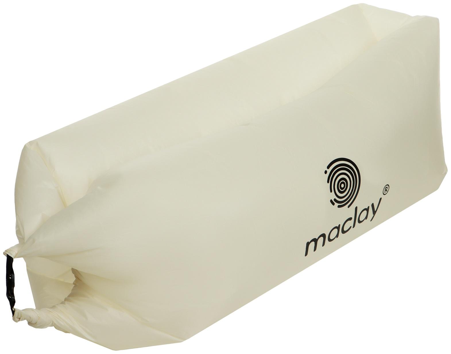 Надувной диван maclay, 210Т, 210 х 70 х 45 см, цвет бежевый