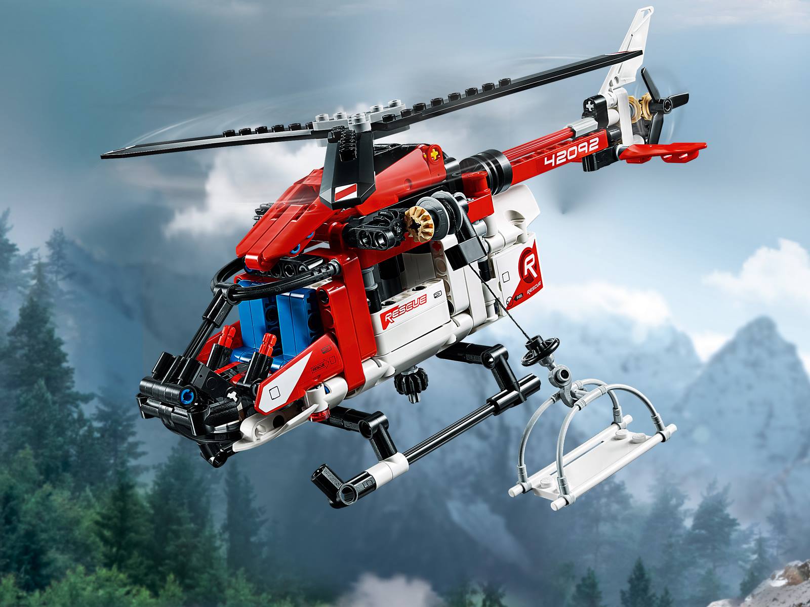 Конструктор Lari «Спасательный вертолёт» 11297 (Technic 42092) / 325 деталей