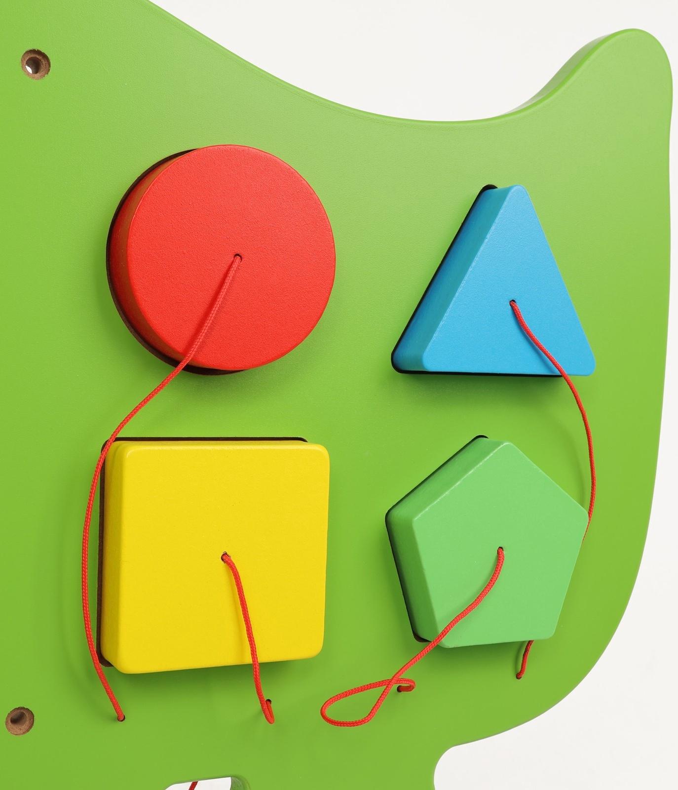 Бизиборд «Динозавр», 35×93×7 см