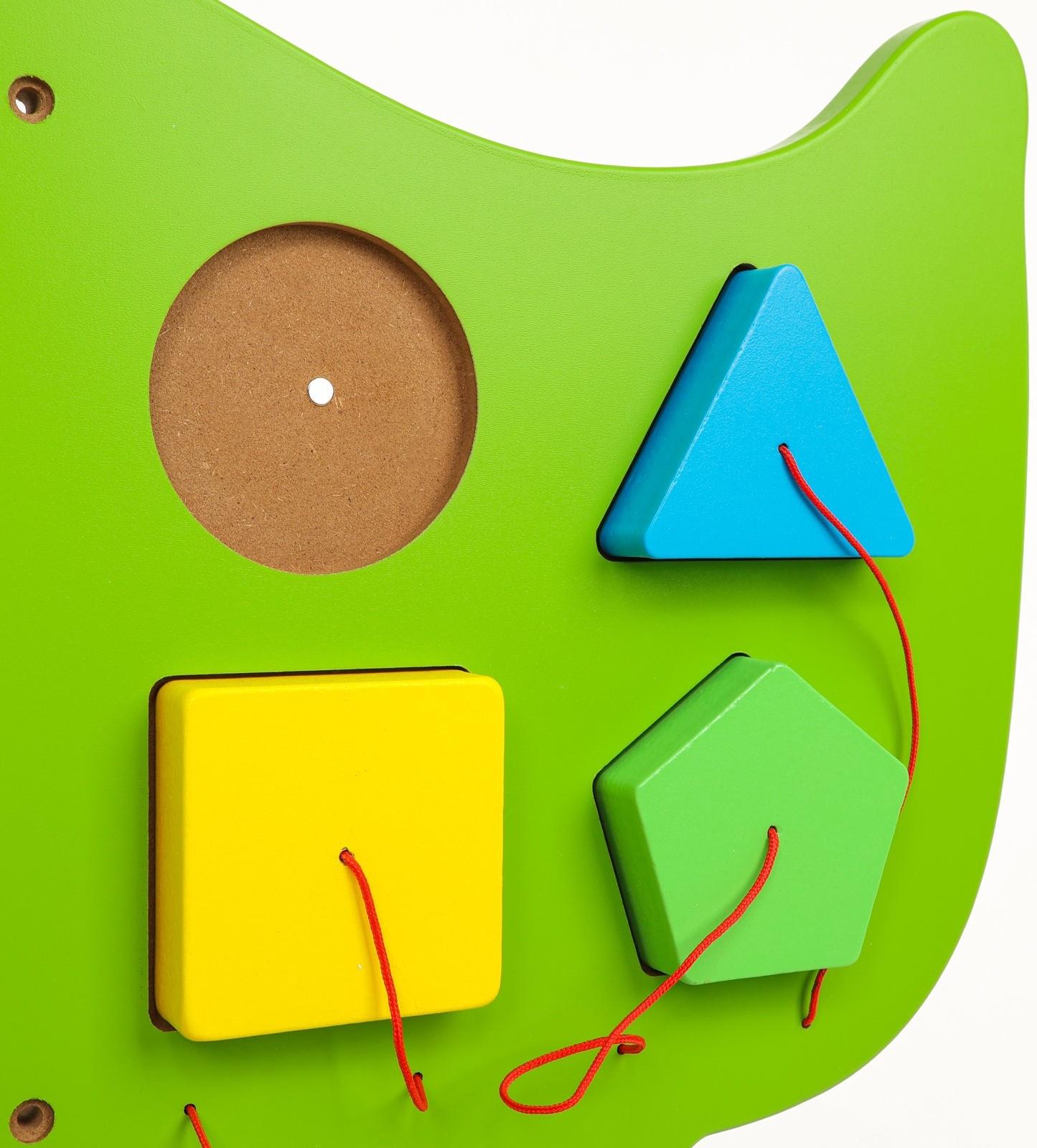 Бизиборд «Динозавр», 35×93×7 см