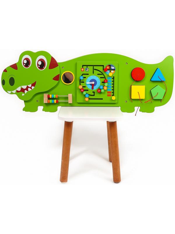 Бизиборд «Динозавр», 35×93×7 см