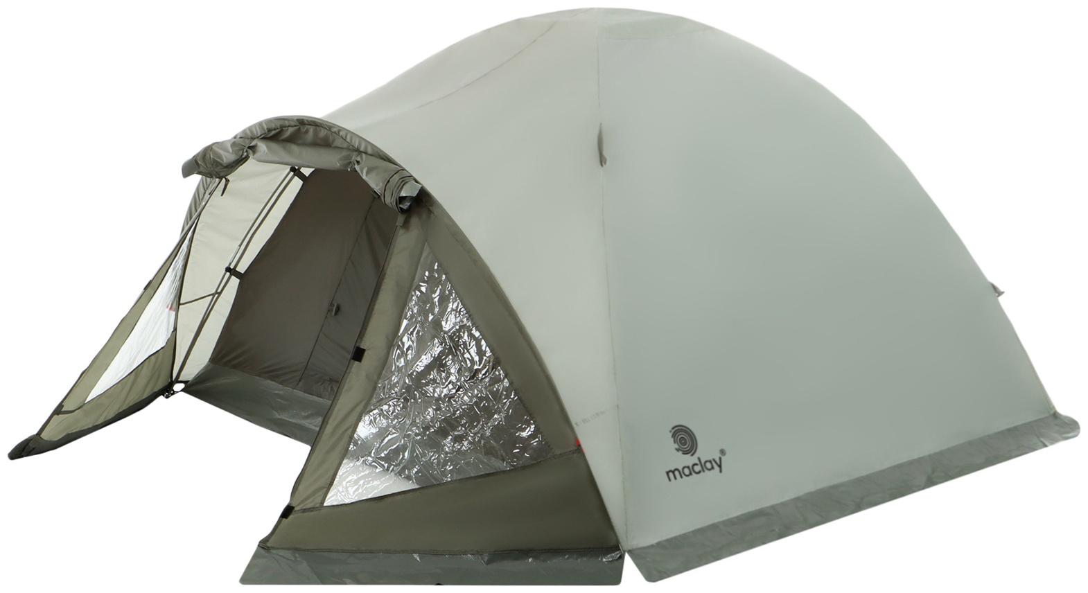 Палатка туристическая, кемпинговая maclay KATUN 2, 2-местная, с тамбуром