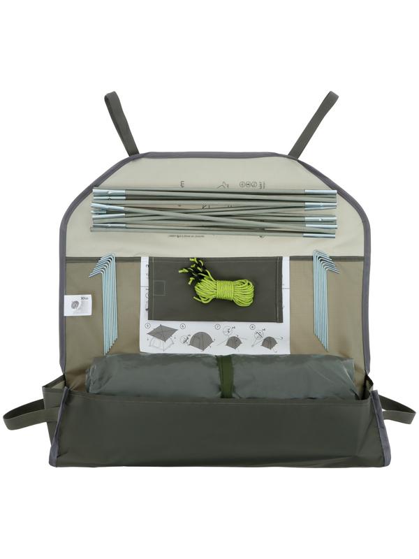 Палатка туристическая, трекинговая maclay TAGANAY 4, 4-местная