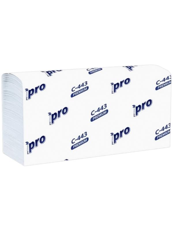 Полотенца бумажные Z-сложения PROtissue С443, 2 слоя, 190 листов